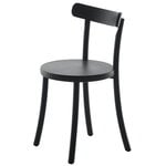 Ruokapöydän tuolit, MC18 Zampa tuoli, musta, Luonnonvärinen
