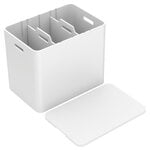 Ecosmol Forever Bin recycling station, pure white