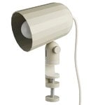 Wall lamps, Noc Clamp clip lamp, off white, White