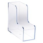 Storage containers, Magazine rack, clear, Transparent