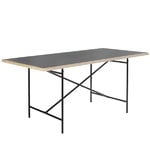 Eiermann2 table, black linoleum Eiermann2 table, black linoleum