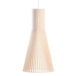 Pendant lamps, Secto 4200 pendant 60 cm, birch, Natural