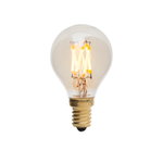 Light bulbs, Pluto LED bulb 3W E14, tinted, dimmable, Transparent