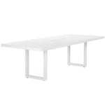 Työpöydät, 24/7 pöytä 250 x 100 cm, valkoinen, Valkoinen