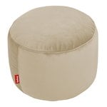 Poggiapiedi e pouf, Pouf Point Velvet, materiale riciclato, camel, Beige