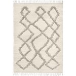 Cotton rugs, Tie rug 200 x 300 cm, grey, Grey
