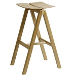 Copenhague barstool, lacquered oak Copenhague barstool, lacquered oak