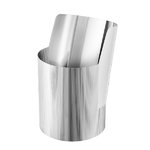 Urkiola vase, steel, large Urkiola vase, steel, large