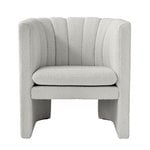 Armchairs & lounge chairs, Loafer SC23 lounge chair, Karakorum 001 Ivory, Gray