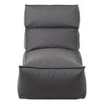 Outdoor lounge chairs, Stay Lounger, S, coal, Gray