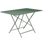 Patio tables, Bistro table, 117 x 77 cm, cedar green, Green