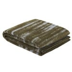 Blankets, Glitch throw, 180 x 130 cm, powder blue - olive green, Green