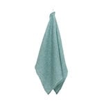 Asciugamani da bagno, Asciugamano Terva, bianco - verde pioppo, Verde