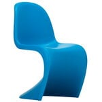 Dining chairs, Panton  chair, glacier blue, Blue