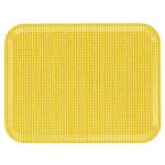 Trays, Rivi tray, 43 x 33 cm, mustard - white, Yellow