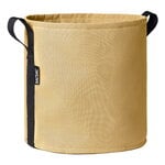 Pots de fleurs et jardinières d’extérieur, Pot en tissu, 25 L, ginger yellow, Noir