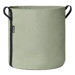 Vasi per esterni, Vaso tessile, 50 L, verde chiaro, Nero