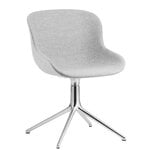 Dining chairs, Hyg chair, swivel, aluminium - Synergy 16, Gray