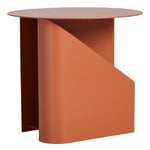 Woud Sentrum side table, burned orange