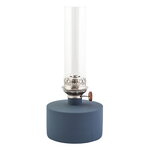 Patina oil lamp, big, blue