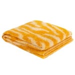 Blankets, Monster throw, 180 x 130 cm, stripe, ochre - off-white, Yellow