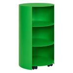 Hem Hide pedestal, pure green textured