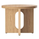 Sivu- ja apupöydät, Androgyne sivupöytä, 50 cm, tammi, Luonnonvärinen