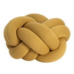 Design House Stockholm Knot cushion, M, yellow