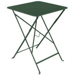 Terassipöydät, Bistro pöytä, 57 x 57 cm, cedar green, Vihreä