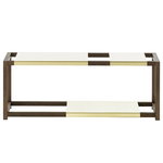 The Botanic Shelf, marrone - ottone The Botanic Shelf, marrone - ottone