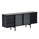 Rikyu sideboard, black Rikyu sideboard, black