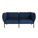 Sofas, Kumo 2-seater sofa with armrests, Mare, Blue