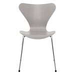 Chaises de salle à manger, Chaise Series 7 3107, chrome - nine grey, Gris