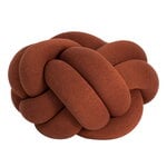 Coussins d’assise, Coussin Knot, M, ocre, Rouge