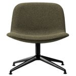 Eyes  Swivel Lounge chair, black - green
