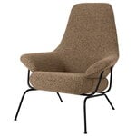 Armchairs & lounge chairs, Hai lounge chair, sawdust boucle, Brown