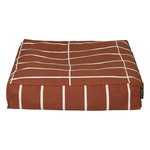 Tiiliskivi seat cushion, reddish brown - off white Tiiliskivi seat cushion, reddish brown - off white