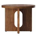 Sivu- ja apupöydät, Androgyne sivupöytä, 50 cm, pähkinä, Ruskea