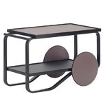 Aalto tea trolley 901, all black Aalto tea trolley 901, all black