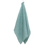 Bath towels, Terva giant towel, white - aspen green, Green