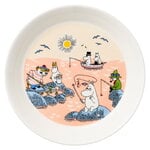 Moomin plate, Fishing
