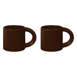 Hem Bronto mug, 2 pcs, brown