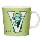 Cups & mugs, Moomin mug 0,4L, ABC, V, Green