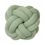 Knot cushion, mint green