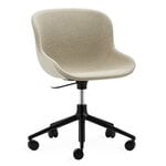 Office chairs, Hyg chair with 5 wheels, swivel, black - Main Line Flax 20, Black