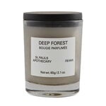 Candele profumate, Candela profumata Deep Forest, 60 g, Grigio