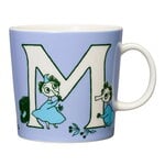 Tasses et mugs, Tasse Moomin, 0,4 L, ABC, M, Violet