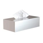 Bathroom accessories, Nova2 tissue box, brushed steel, Silver