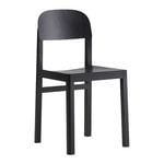 Dining chairs, Workshop chair, black, Black