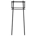 Töjbox coat rack, small, black Töjbox coat rack, small, black